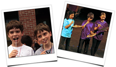 Snacks and performances at Summer Fun!